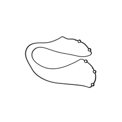 KTA50 Aftercooler Core Seal 3627382 piezas del motor para Marine